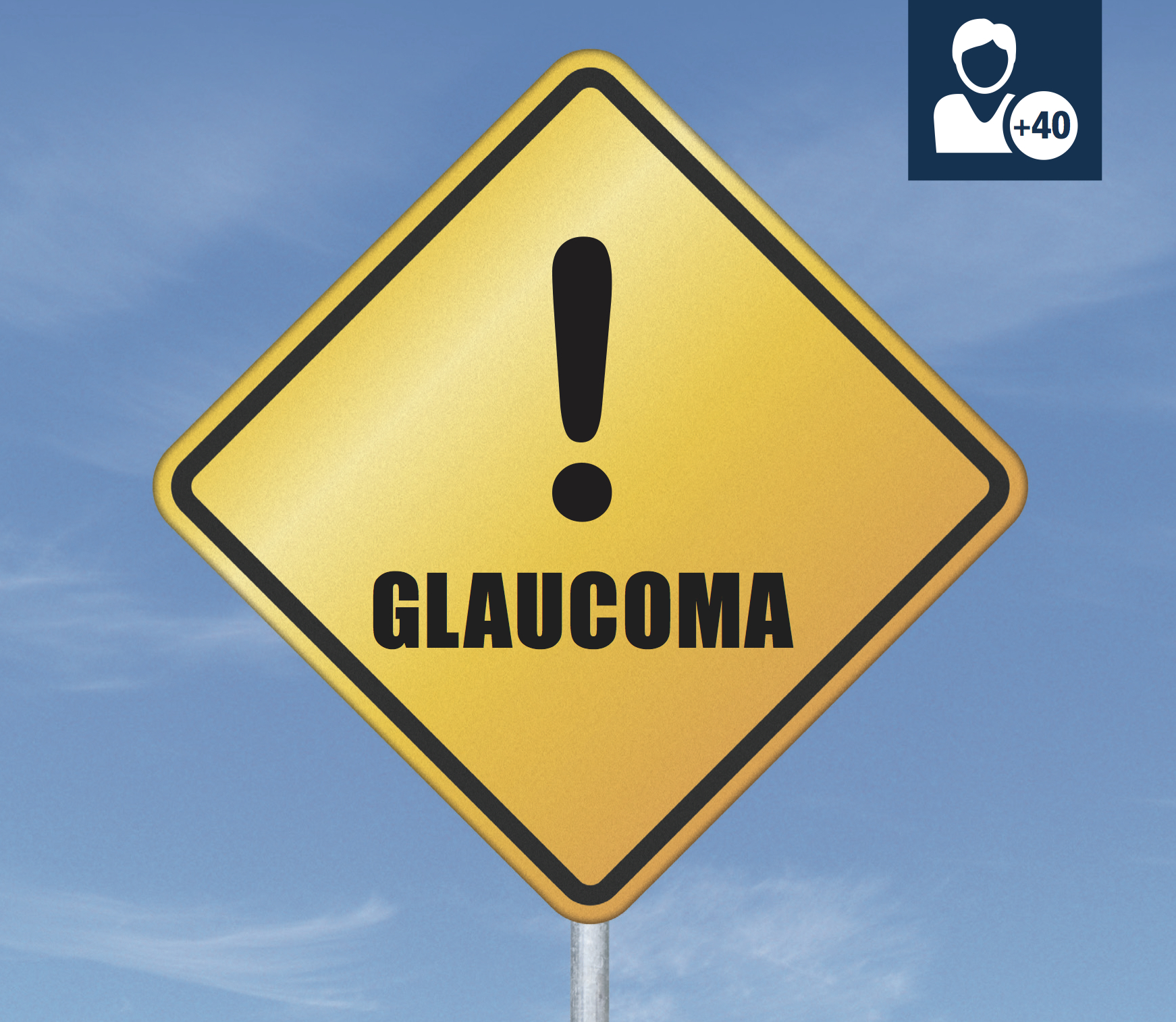 símbol glaucoma